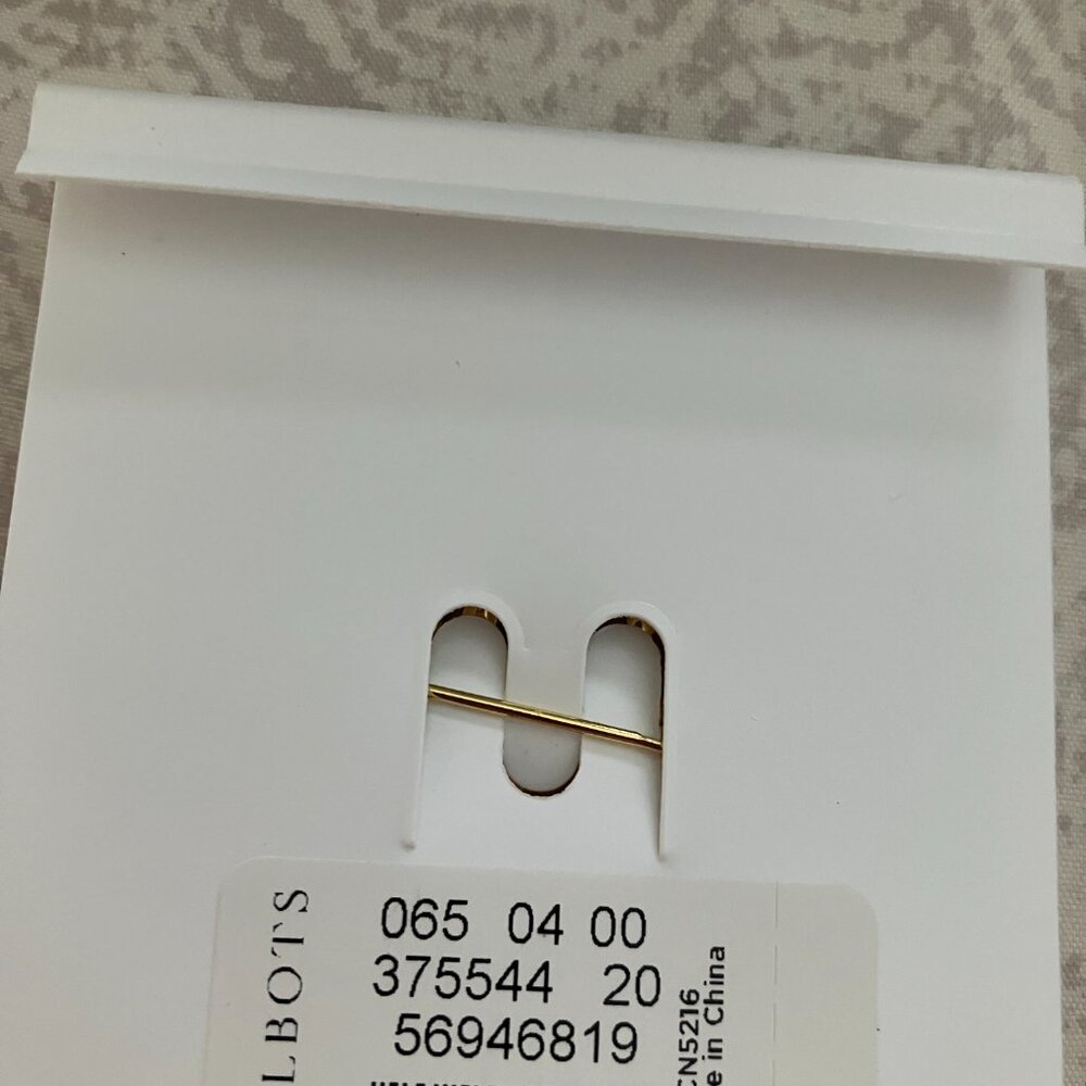 Talbots Menorah Pin - Picture 3 of 3